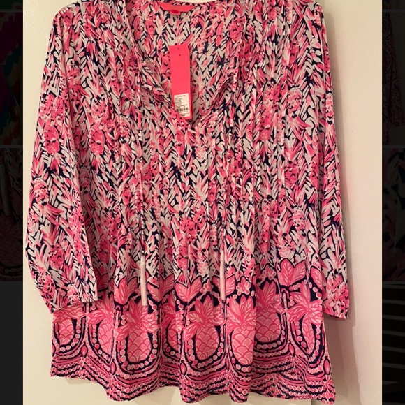 Lilly Pulitzer Tops - Lilly Pulitzer Marlina Tunic XL